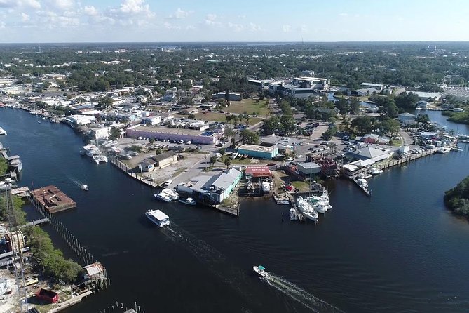 Helicopter Tour in Tarpon Springs, Clearwater Beaches & Caladesi Island - Tarpon Springs and the sponge docks from above