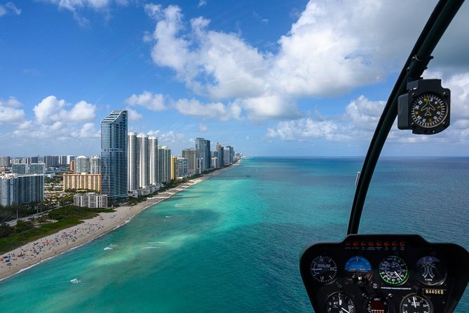 Helicopter Tour-Miami Iconic Coast and City Views - Port Everglades, Hollywood, and the Long Beach Curve