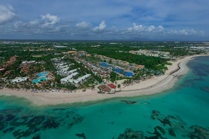 Helicopter tour of Punta Cana - Punta Cana, Coco Bongo, and Bavaro’s hotel strip