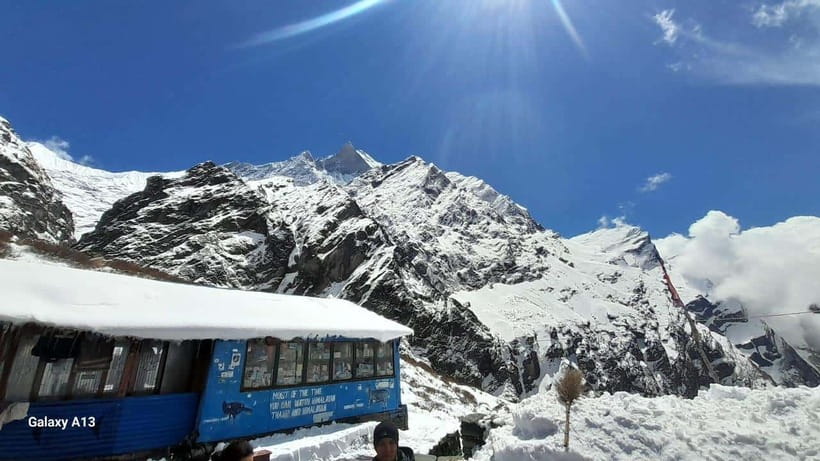 Helicopter tour to Annapurna Base Camp from Pokhara -1 Day - Mountain views from Machhapuchhre to Dhaulagiri