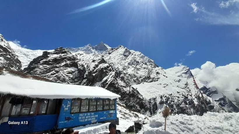 Helicopter tour to Annapurna Base Camp from Pokhara -1 Day - Weather is part of the itinerary