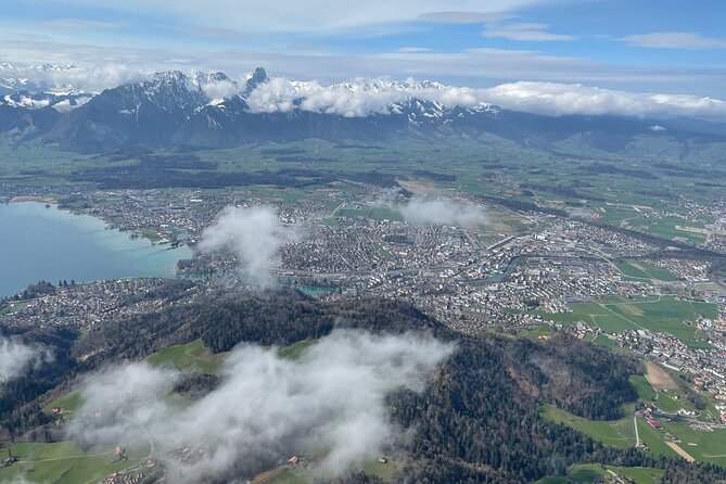 Helicopter tour to the Stockhorn mountain, with great view to the Swiss Alps - The Niesen, Switzerland’s pyramid mountain