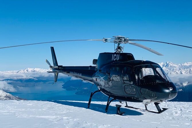 Helicopter Tour with Alpine Snow Landing from Queenstown - The first lift over Queenstown