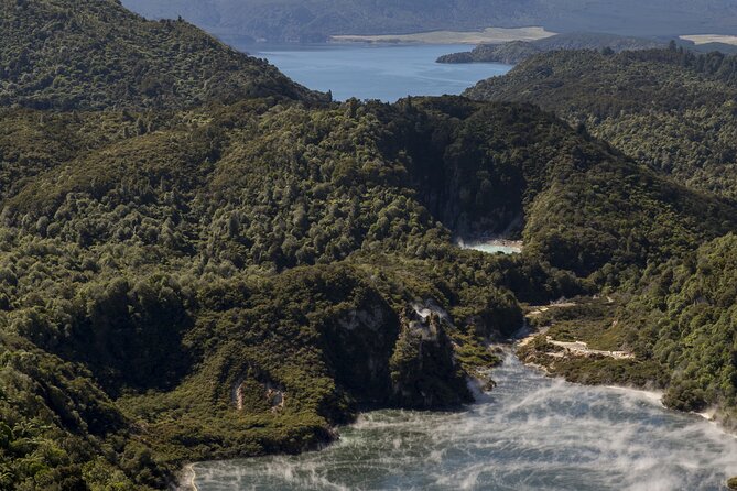 Helicopter White Island / Mount Tarawera 'Volcanic Extremes' - Landing on Mount Tarawera