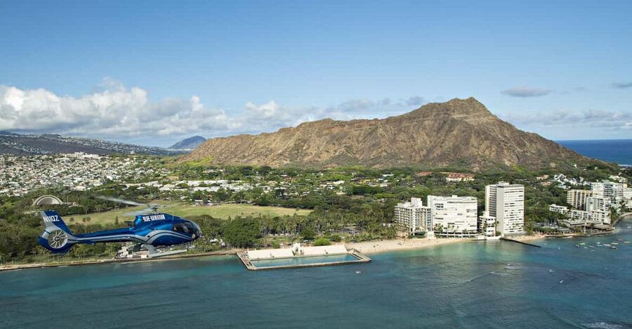 Honolulu: Blue Skies of Oahu Helicopter Tour - Diamond Head, Waikiki, and Hanauma Bay
