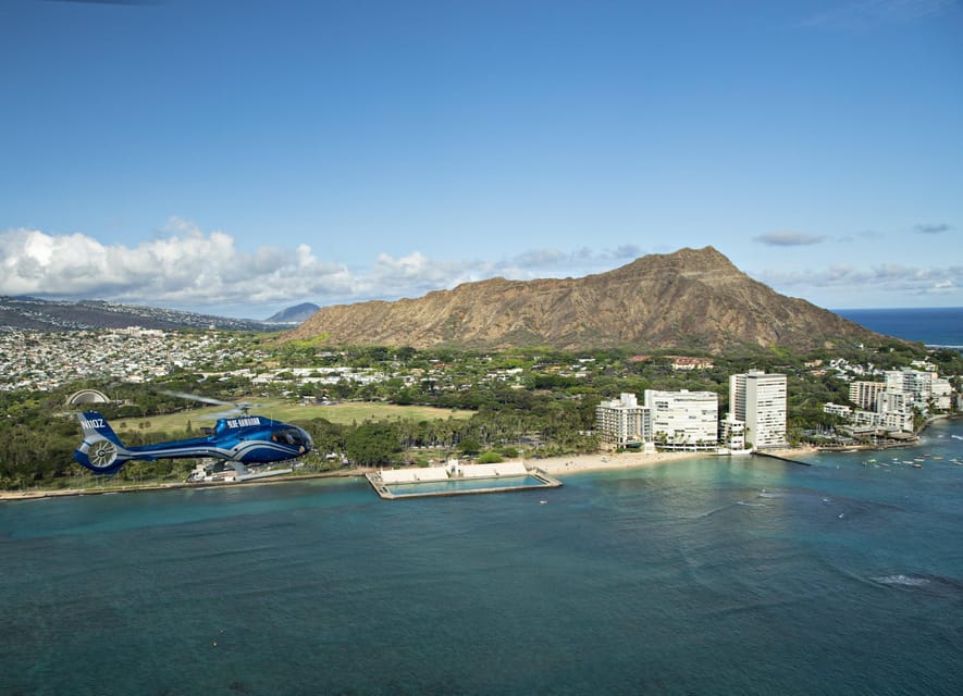 Honolulu: Blue Skies of Oahu Helicopter Tour - What the 50-minute route covers
