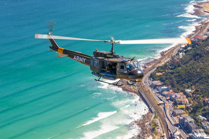 Huey Army Helicopter Adventure Flight in Cape Town - Inside a genuine Vietnam Huey