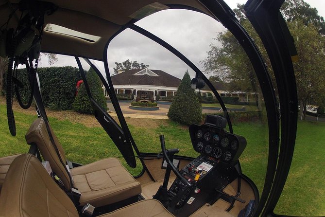 Hunter Express Helicopter Flight - Six minutes over vines, gardens, and wineries