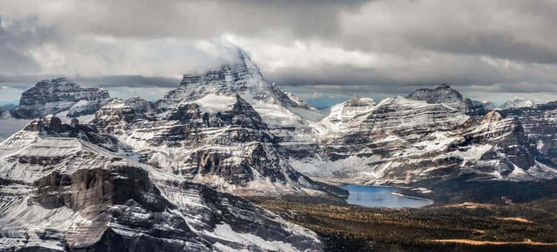 Kananaskis: 45 Minute "Sleeping Warrior" Helicopter Tour - Mount Galatea and the crossing into Banff