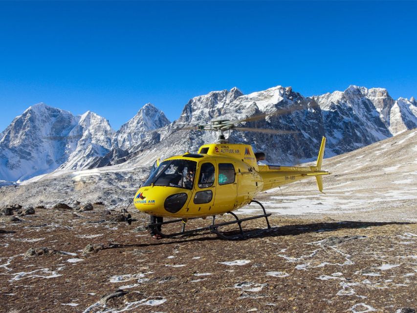 Kathmandu: Everest Base Camp Helicopter Tour with Landings - Flying from Kathmandu to Lukla