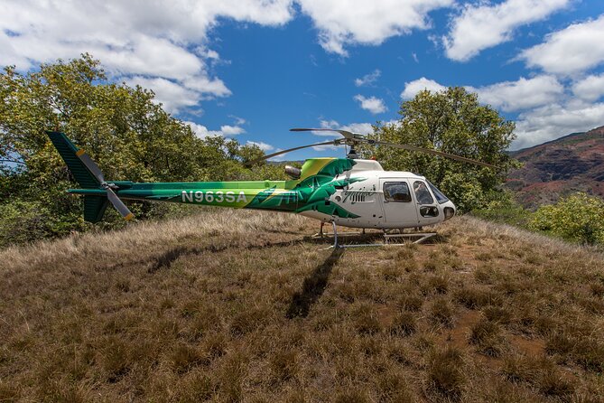 Kauai' Exclusive Helicopter Tour: Land & Explore Olokele Canyon - Timing, clouds, and the risk of a changed schedule