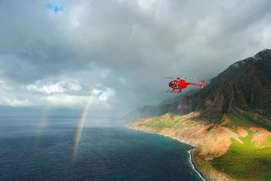 Kauai: Hughes 500 4-Passenger Doors-Off Helicopter Flight - Mount Waialeale and the island interior