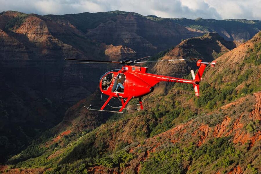 Kauai: Hughes 500 4-Passenger Doors-Off Helicopter Flight - Starting at Lihue Airport