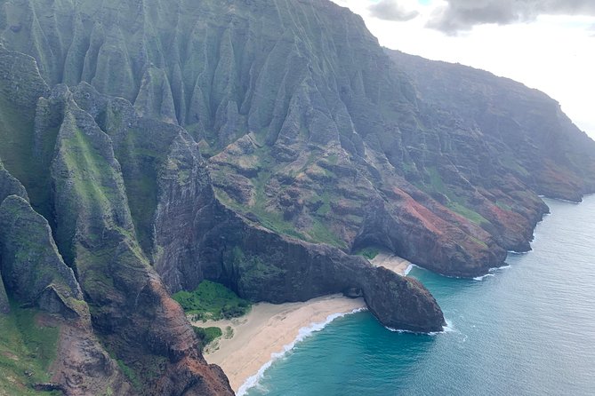 Kauai Private Doors-Off Helicopter: Ultimate Waterfalls & Canyons - Jurassic Falls sits inside Hanapepe Valley