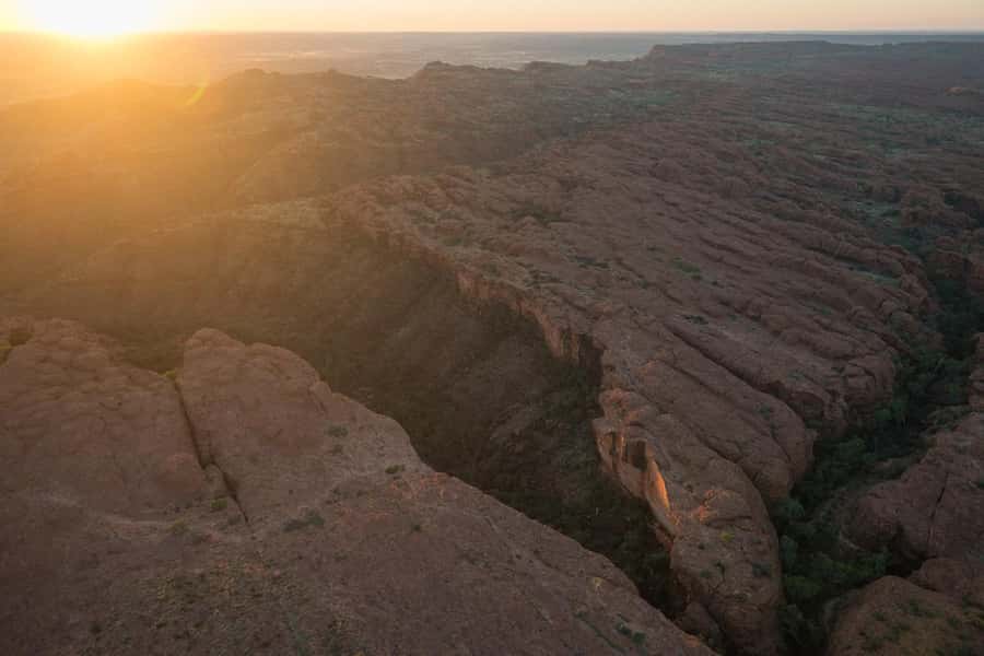 Kings Canyon: Helicopter Flyover - Lift-Off and the First View of the Canyon