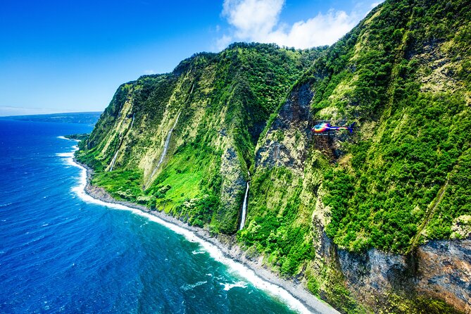 Kohala Coast Volcano Waterfalls-90 Min Heli Tour-Doors Off or On - Mauna Kea and the high country