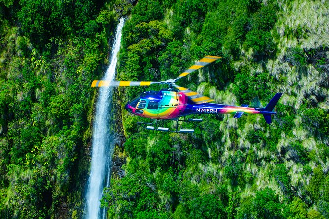 Kohala Coast Volcano Waterfalls-90 Min Heli Tour-Doors Off or On - The Kohala Coast and its remote waterfalls