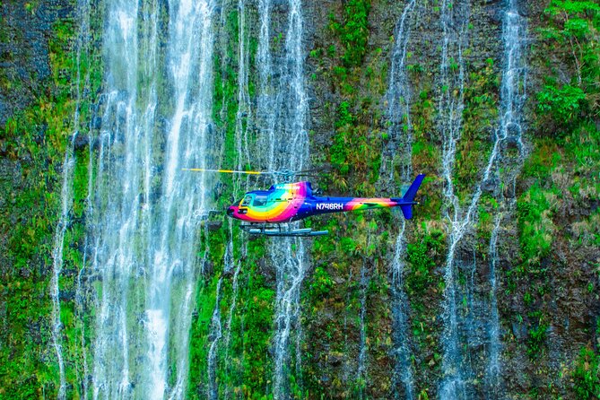 Kohala Coast Volcano Waterfalls-90 Min Heli Tour-Doors Off or On - Doors off or doors on: choose your comfort level