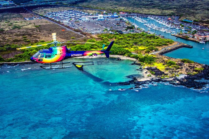 Kona Coast Hualalai Volcano-60Min Helicopter Tour-Door Off or On - Place of Refuge and the meaning of the coast