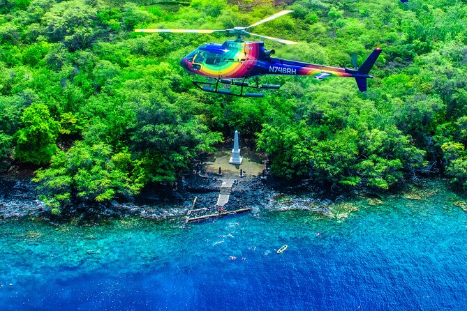 Kona Coastal Sights Unseen - 45Min Helicopter Tour - Doors Off/On - Key points at a glance