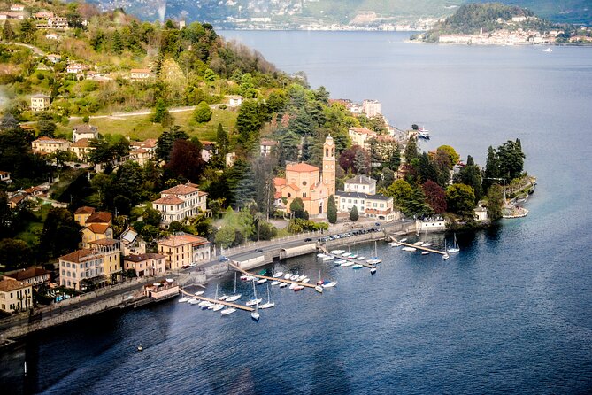 Lake Como Helicopter Tour with Stop for Lunch - Argegno and the route toward the central lake