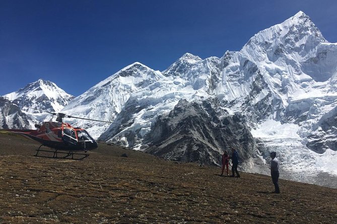Landing Private Helicopter at Everest base camp & Gokyo for photo - Breakfast at Hotel Everest View