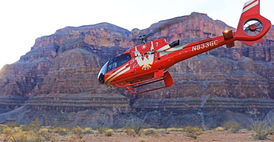 Las Vegas: Grand Canyon Helicopter Ride, Boat Tour & Skywalk - From Boulder City to Grand Canyon West by helicopter