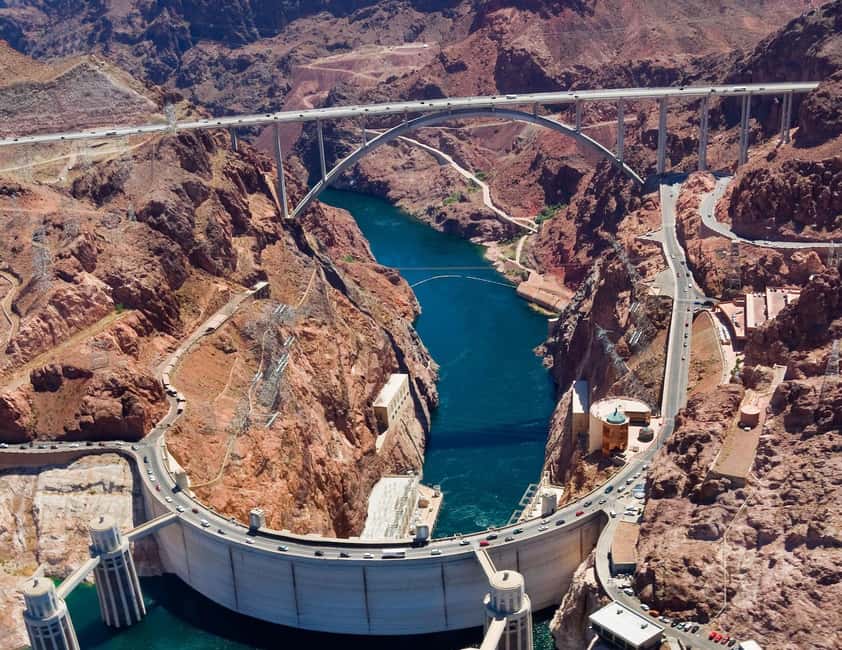 Las Vegas: Grand Canyon Helicopter Western Ranch Adventure - Hoover Dam, Lake Mead, and Fortification Hill