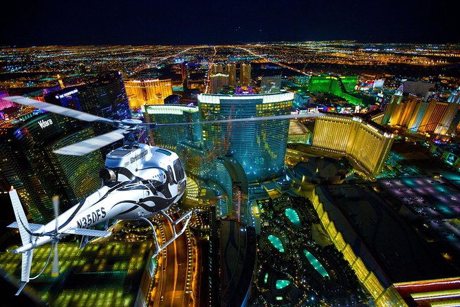 Las Vegas Helicopter Night Strip Flight Tour with Optional Dinner - Quick take: what you are really buying