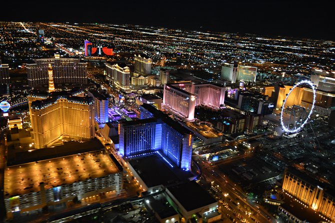 Las Vegas Helicopter Night Strip Flight Tour with Optional Dinner - Adding dinner at Bonefish Grill