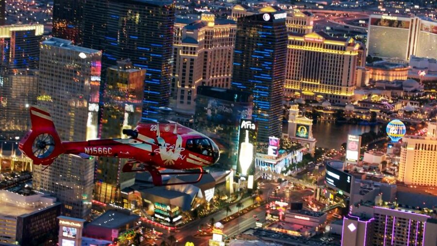Las Vegas: Night Helicopter Flight and Neon Museum Tour - A short flight above the Strip after dark