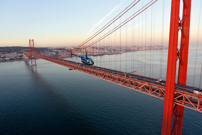 Lisbon Helicopter Flight: City & Coastline Views - Lisbon from the Tagus side