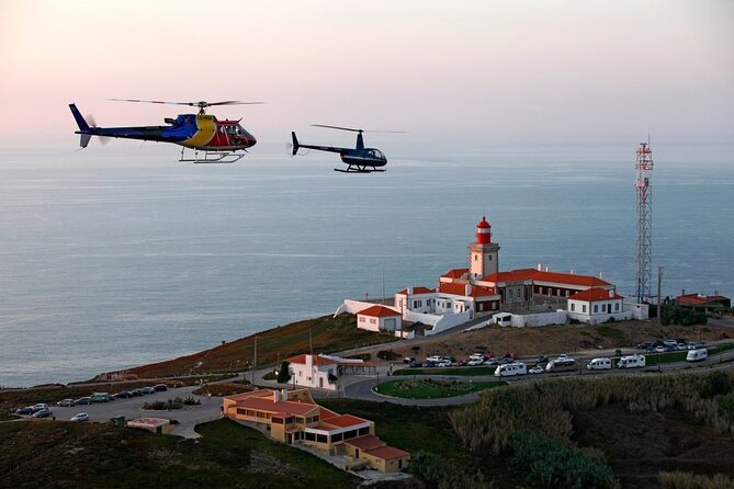 Lisbon: Helicopter Tour over Cascais & Cabo da Roca - Oeiras and the long sweep of Carcavelos Beach
