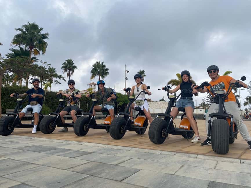 Maspalomas: 2-Seater Chopper E-Scooter Rental - Starting at Bici Bike Vintage in the Cita Center