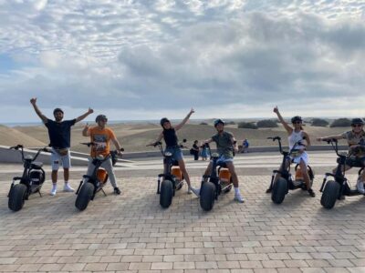 Maspalomas: 2-Seater Chopper E-Scooter Rental