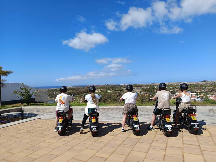 Maspalomas: 2-Seater Chopper E-Scooter Rental - Route two: the Botanical Garden and Campo Internacional