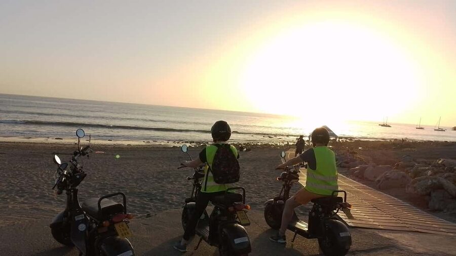 Maspalomas: 2-Seater Chopper E-Scooter Rental - How much time should you book?