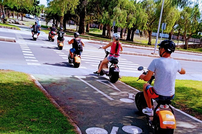 Maspalomas - Meloneras : e-Scooter 2 seat Sunset Guided Tour - Meeting at the Cita Shopping Centre