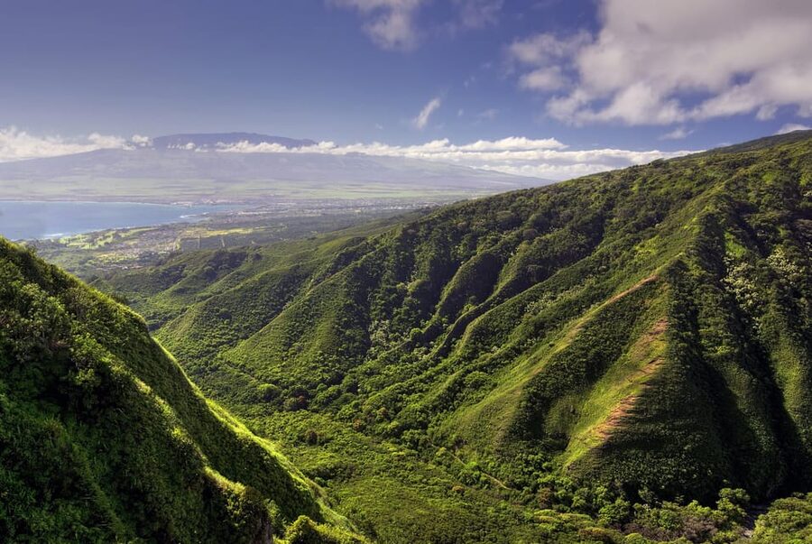 Maui: Waterfalls of West Maui and Molokai Helicopter Tour - Molokai’s north shore and its waterfalls