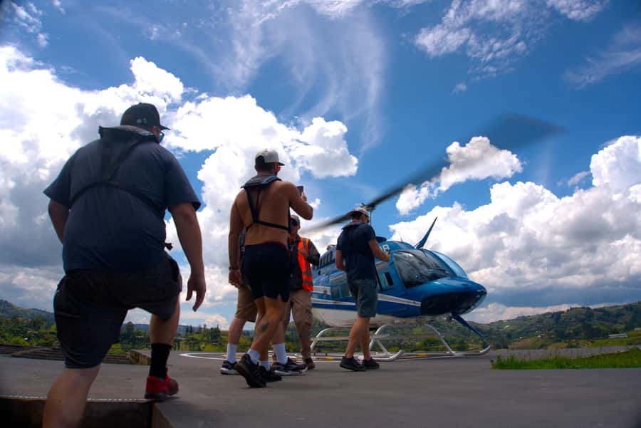 Medellín: Guatapé Private Tour with Helicopter & Boat Ride - Lunch is flexible, but not included