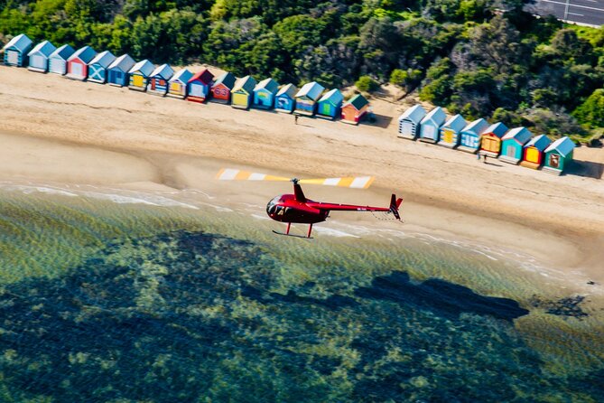 Melbourne City & Brighton Beach Boxes Helicopter Tour - Key points at a glance