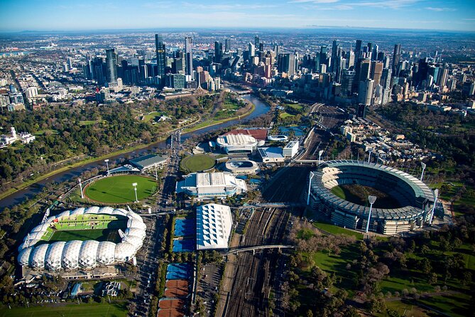 Melbourne City Scenic Helicopter Ride - Royal Botanic Gardens and the Shrine of Remembrance