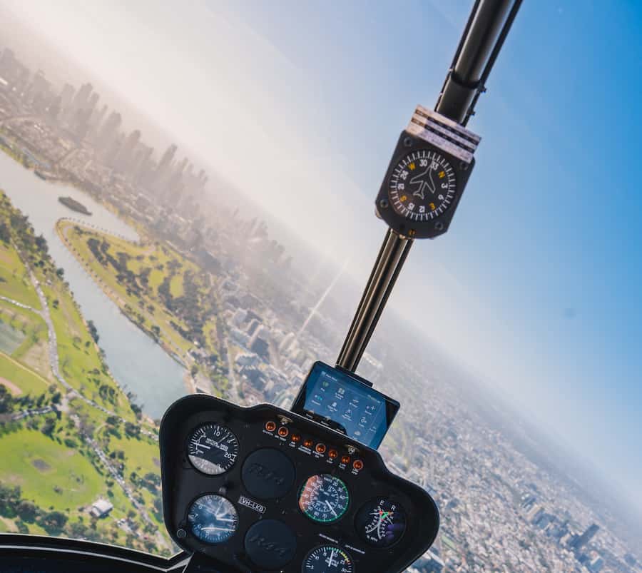 Melbourne: Private City Skyline and Bay Helicopter Ride - Docklands, Marvel Stadium, and the southwest city