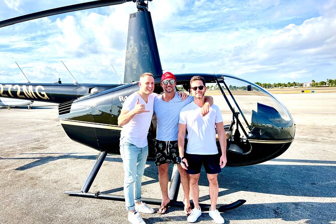 Miami Private Helicopter Tour for 3 Passengers - Waterfront mansions and the private-flight advantage