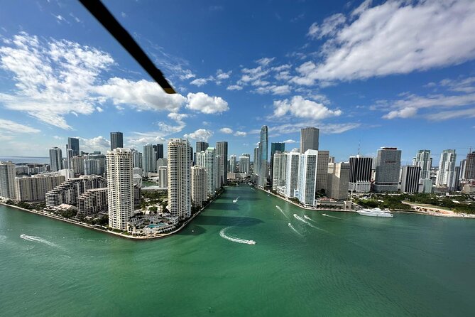 Miami Sightseeing Helicopter Tour Ride things to do Miami Beach - Museums, Wynwood, and the mall from above