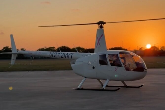 Miami Sunset Private Helicopter Flight - The crew and the feel of a private flight