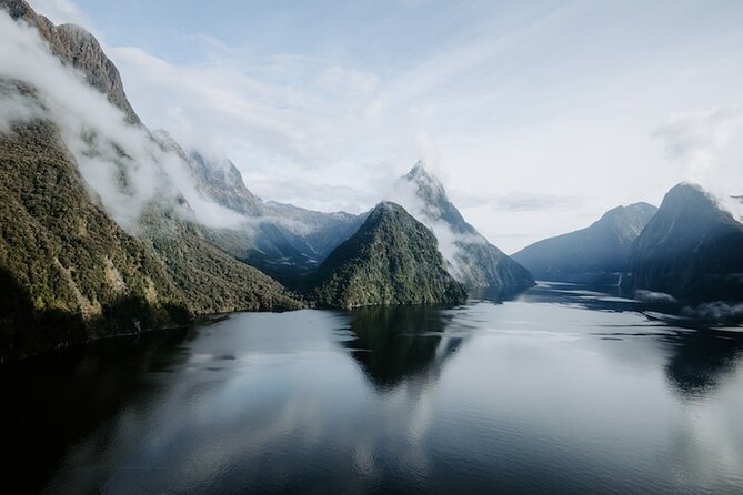 Milford Sound Grand Tour Helicopter Scenic Flight Departing from Milford Sound - What the Sutherland Falls landing adds