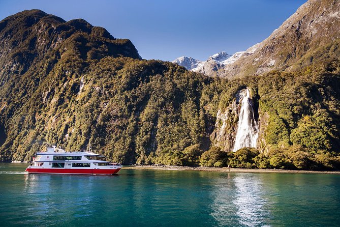 Milford Sound Grand Tour Helicopter Scenic Flight Departing from Milford Sound - Live commentary helps you read the scenery