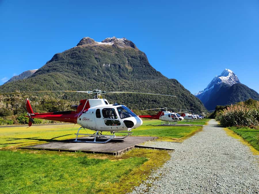 Milford Sound Scenic Helicopter Flight with Landing - The Milford Sound landing and Mitre Peak walk
