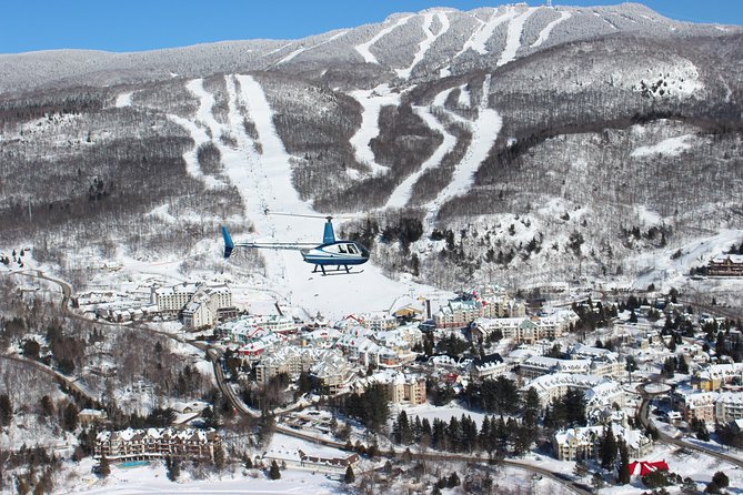 Mont-Tremblant Helicopter Tours - Winter views, frozen waterways, and fall color
